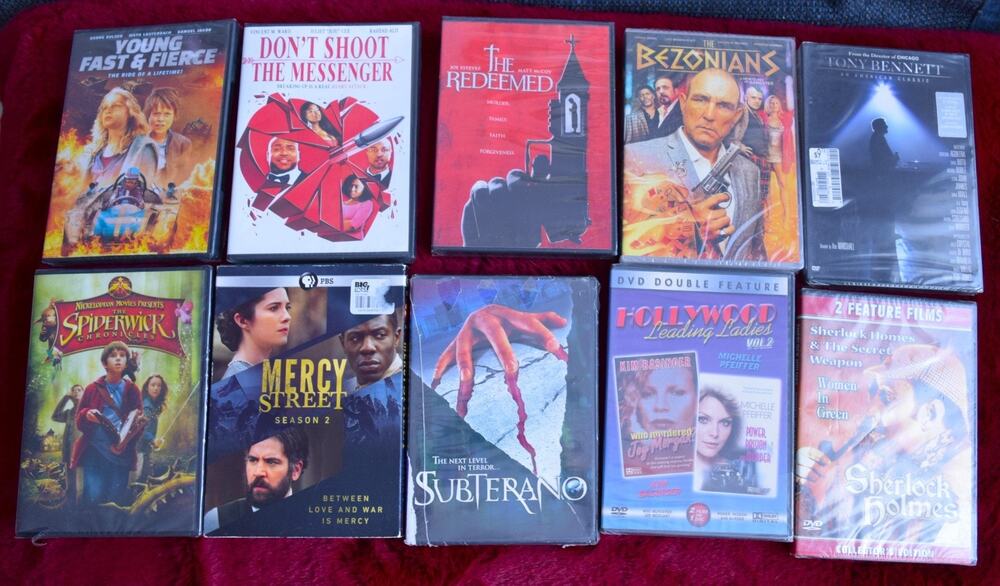 New Sealed Lot 10 DVD Don't Shoot The Messenger + more